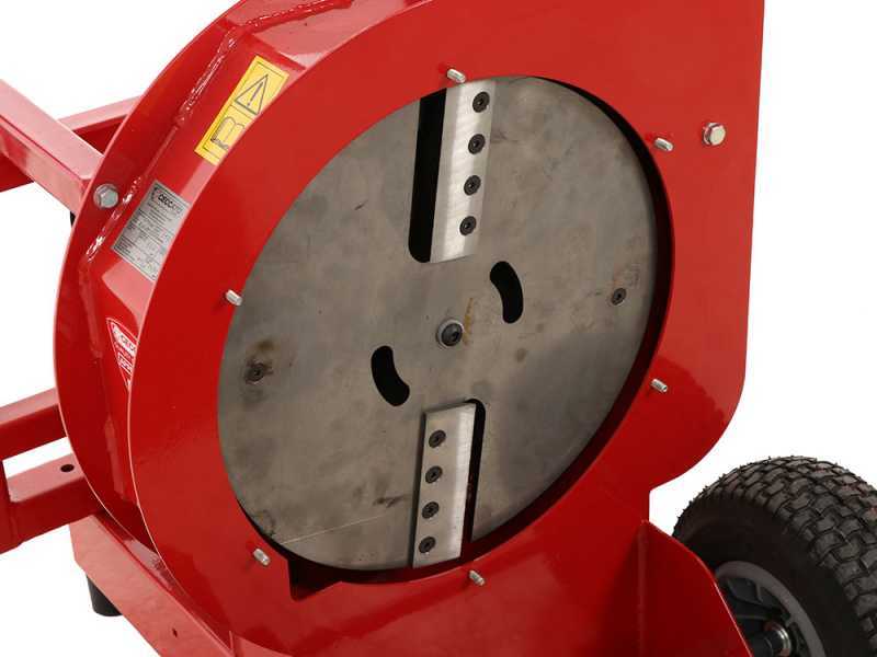 Ceccato Tritone Big - Profi H&auml;cksler 400V - mit Messerscheibe und H&auml;mmern