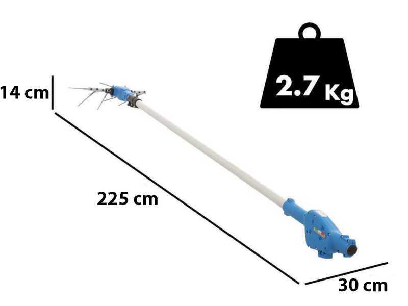 Elektrischer Olivenr&uuml;ttler Paterlini OLIVELOX BA 3 - 12V - 2 bis 3 Meter