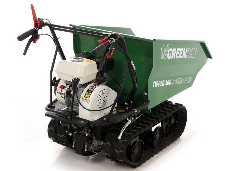 Raupendumper  Dumper GreenBay Tipper 300 - Honda GP160 Motor