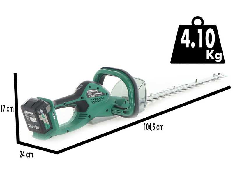 Akku-Standard-Heckenschere HIKOKI CH3656DA - 36V 2.5Ah