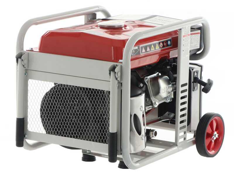 GeoTech Pro iGGP5000ES - Inverter-Stromerzeuger mit Elektrostarter auf R&auml;dern 4 kW - Dauerleistung 3.5 kW - 230V
