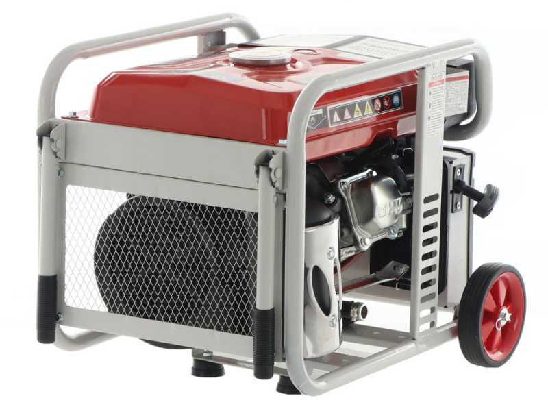 Inverter Stromerzeuger 230V einphasig 3.5 kW GeoTech iGGP5000ES mit R&auml;dern - E-Starter