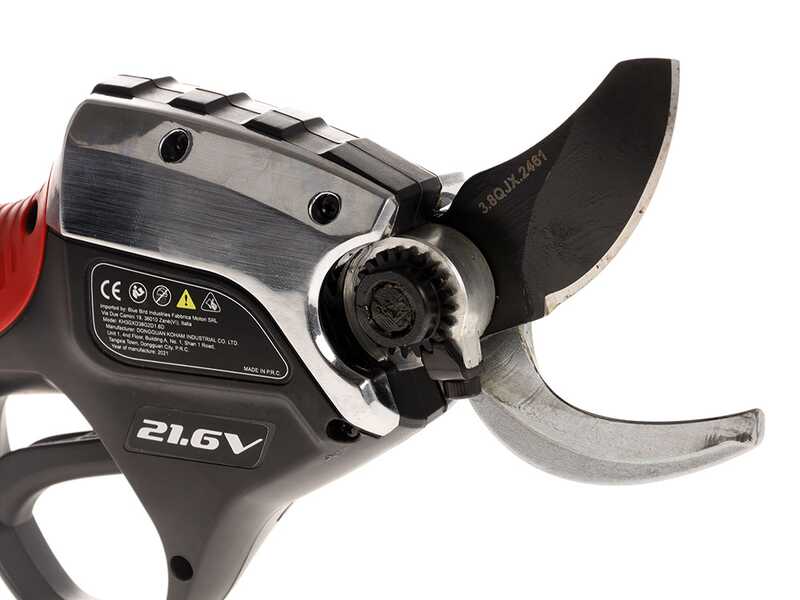 Elektrische Akku-Baumschere auf Verl&auml;ngerungsschaft BlueBird PS 22-38 - 21.6V - 2.5 Ah - Schnittdurchmesser max. 38 mm