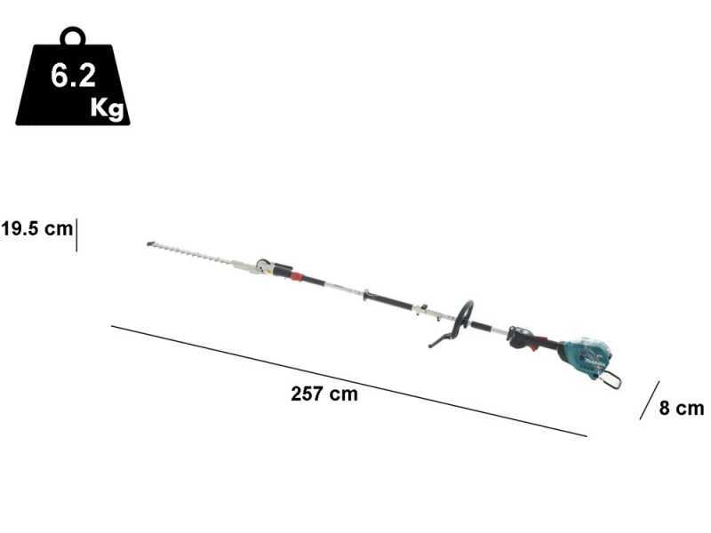 Akku-Heckenschere Multifunktion Makita  UX01G - 40V 2.5Ah