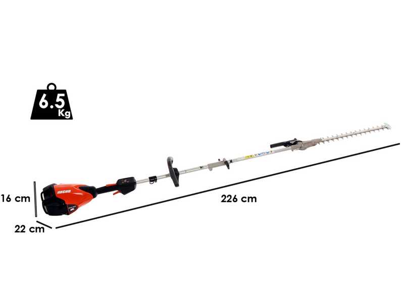 Akku-Heckenschere auf Verl&auml;ngerungsschaft ECHO DPAS2600