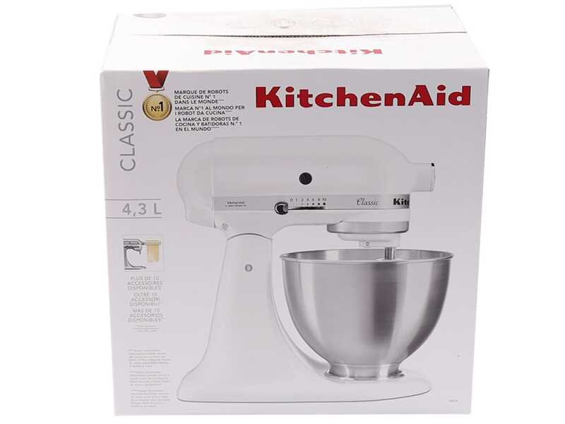KitchenAid Classic 5K45SS-EWH Wei&szlig; &ndash; R&uuml;hrmaschine