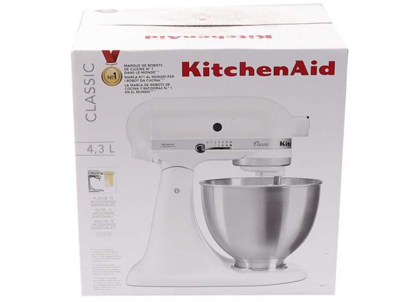 KitchenAid Classic 5K45SS Wei&szlig; &ndash; R&uuml;hrmaschine