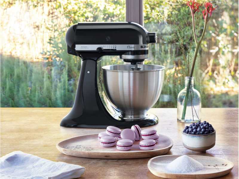 KitchenAid Classic 5K45SS Nero Onice - R&uuml;hmaschine