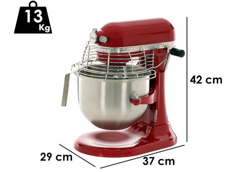 KitchenAid Professional 5KSM7990X Rot &ndash; R&uuml;hrmaschine