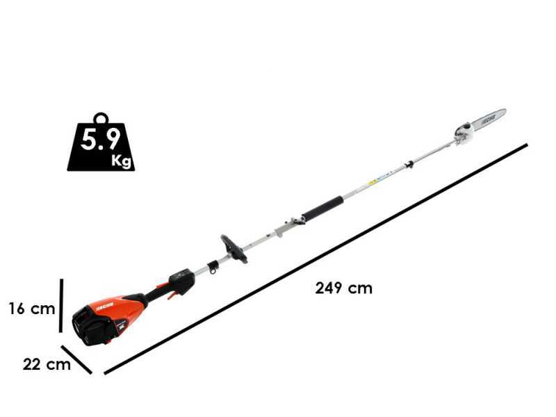 Akku-Hochentaster auf Schaft Echo DPAS-2600 - 50V 5Ah