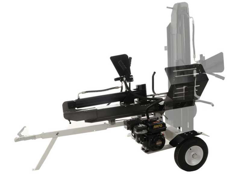 Benzin- Mehrzweck-Holzspalter ausrichtbar Blackstone PML 28-60 R - Rato R210 Motor