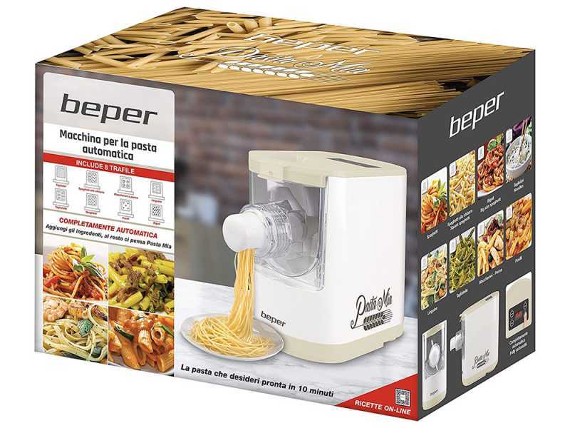 Elektrische Nudelmaschine 2 in 1 Beper Pasta Mia - zum Kneten und Pressen
