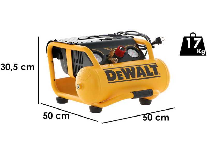 DeWalt DPC10RC-QS - Kompressor &ouml;lfrei 10-Liter Tank