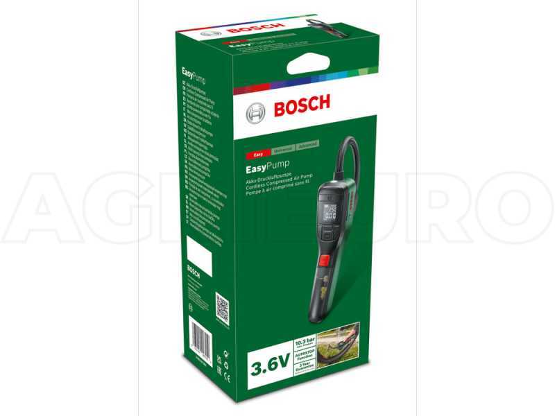 Tragbarer Akku-Kompressor Bosch Easy Pump - 3.6 V - 3 Ah