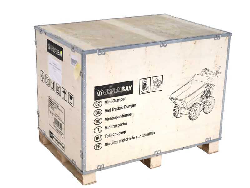 Benzin-Motorschubkarre 4x4  GREENBAY MINITIPPER 300 H - Hondamotor GP160