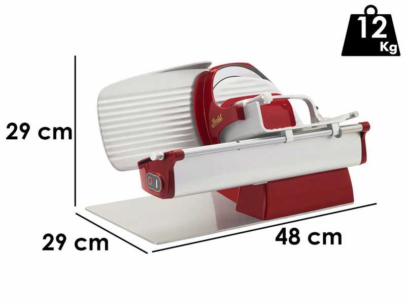 BERKEL Home Line Plus 200 ROT - Aufschnittmaschine mit 195 mm Klinge