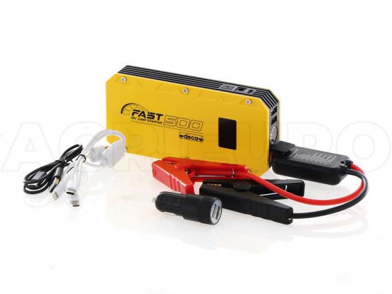 Notstarter und Power Bank Deca Fast 500 - Lithium-Akku
