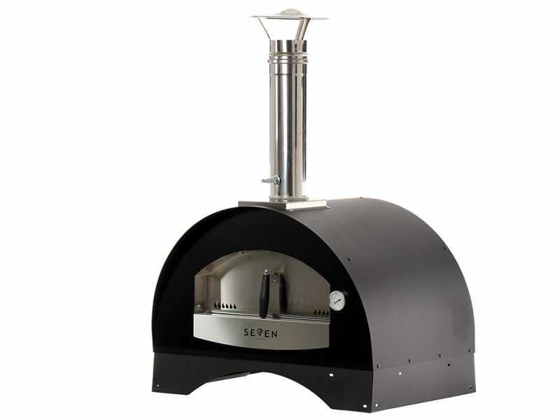 Holzbackofen f&uuml;r drau&szlig;en Seven Italy Artemide 60x40 - ohne Wagen
