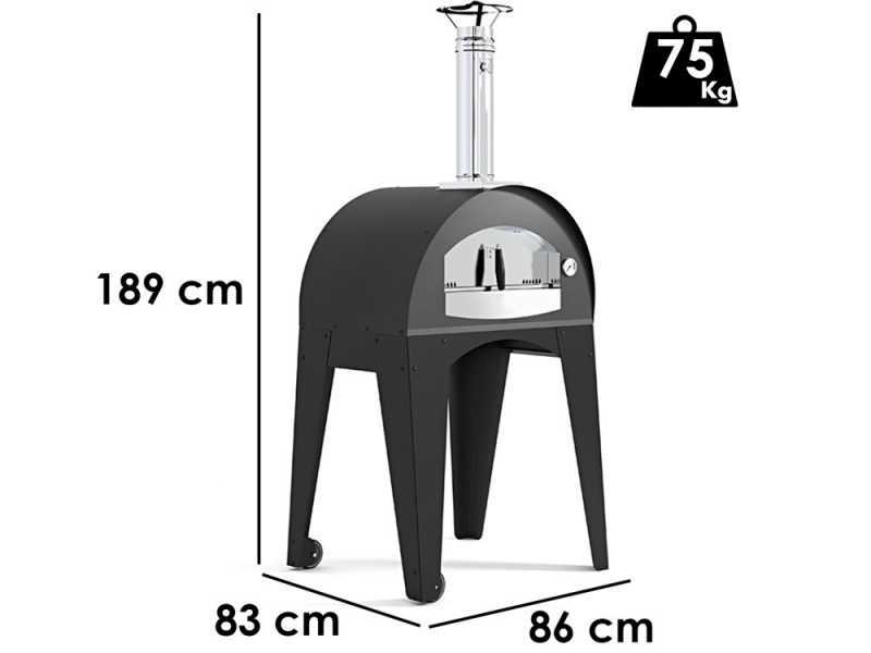 Seven Italy Artemide - Holzbackofen f&uuml;r drau&szlig;en - 60 x 40