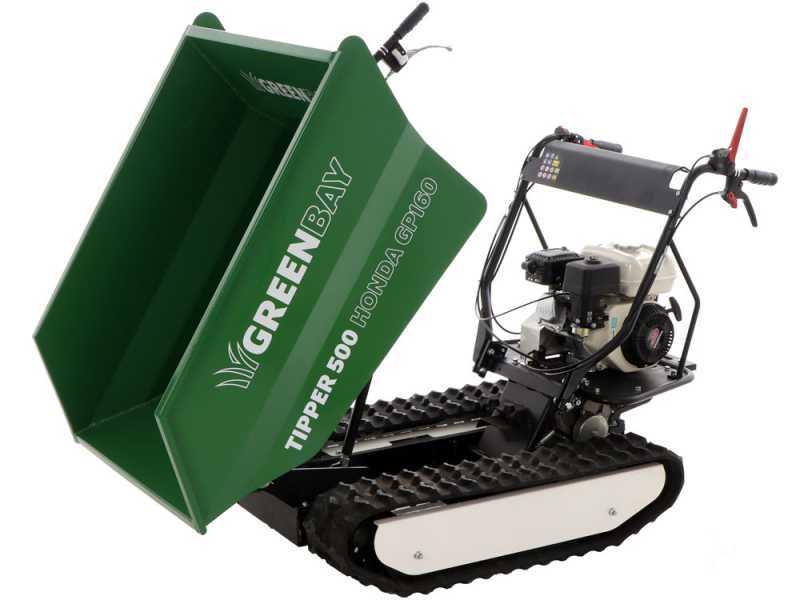 Raupentransporter  Dumper GreenBay TIPPER 500 -  Hondamotor GP160