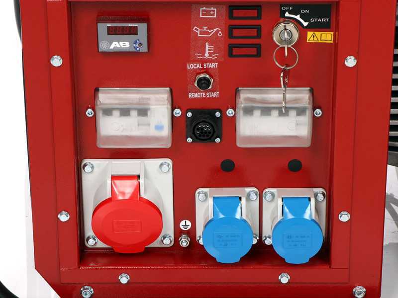 MOSA GE 12000 HZDT - Diesel-Stromerzeuger 9.6 kW - Dauerleistung  8.8 kW - 400V