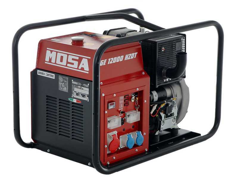 MOSA GE 12000 HZDT - Diesel-Stromerzeuger 9.6 kW - Dauerleistung  8.8 kW - 400V