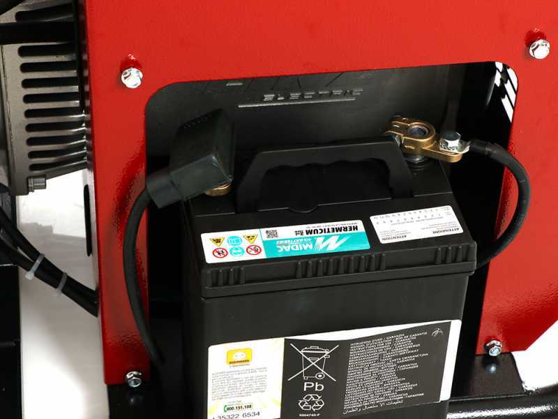 Stromerzeuger 8.1 kW einphasig MOSA GE 10000 HZDM - Dieselmotor HATZ - Generator in Italien hergestellt