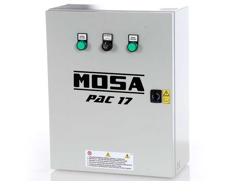 MOSA GE SX-9000 KDM - Diesel-Stromerzeuger leise 8.3 kW - Dauerleistung 7.5 kW 230V + ATS - Kohler Motor KDW702