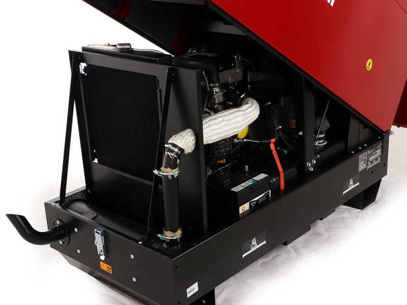 Diesel Notstromaggregat dreiphasig MOSA GE SX-11000 KDT - Kohler-Lombardini KDW702 - 8 kW - leise - inkl. ATS Notstromautomatik