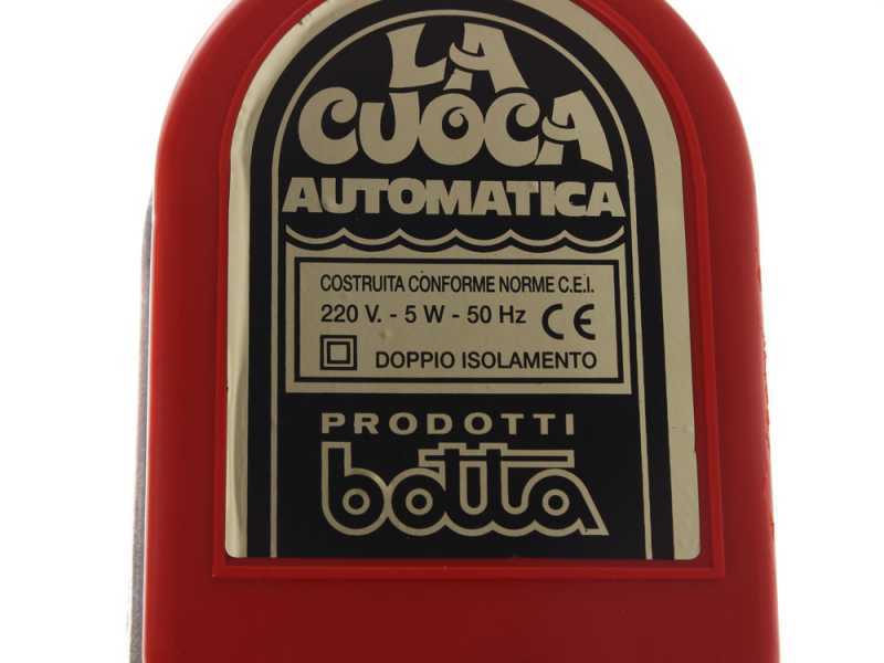 Elektrischer R&uuml;hrtopf f&uuml;r Polenta NuovaFac Cuoca Automatica aus geh&auml;mmertem Kupfer, Flachboden 9L - 5W