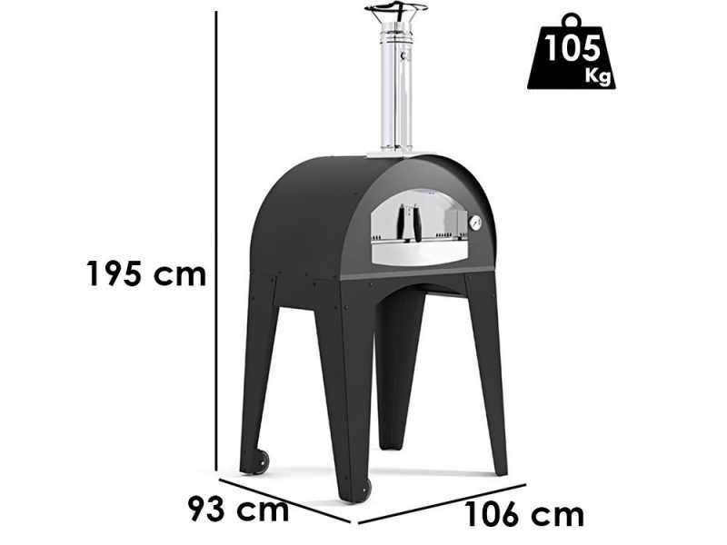 Seven Italy Efesto - Holzbackofen f&uuml;r drau&szlig;en - 80x50