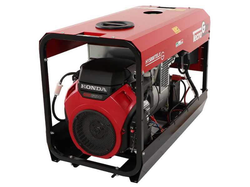 TecnoGen H15000TELX - Benzin-Stromerzeuger 10.4 kW - Dauerleistung 9.4 kW 400V