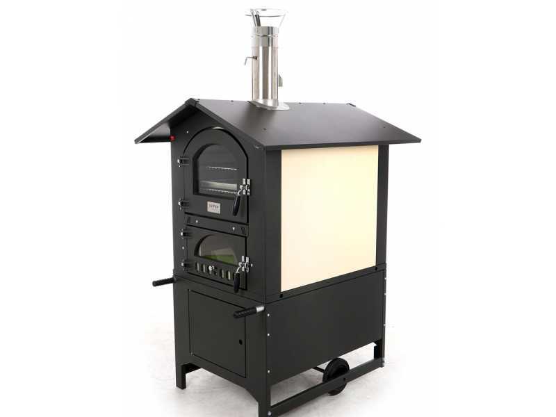 Holzbackofen f&uuml;r drau&szlig;en Seven Italy ZEUS 80x45