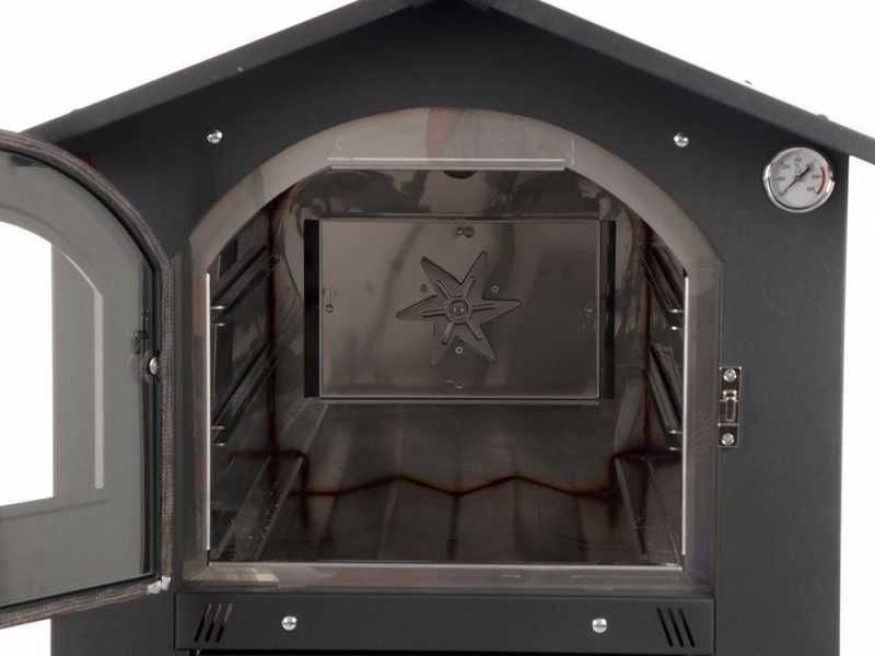Holzbackofen f&uuml;r drau&szlig;en Seven Italy ZEUS 80x45
