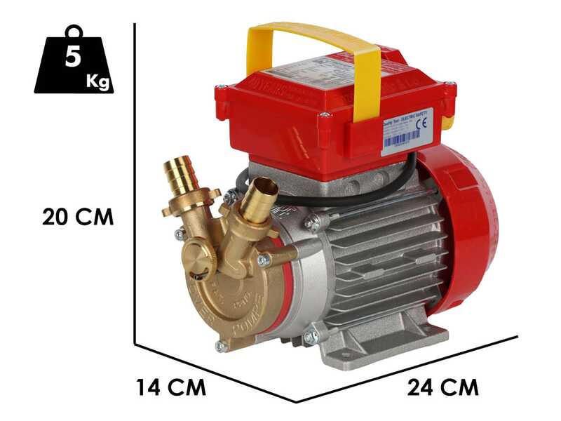 Rover 20 Bypass - Elektrische Umf&uuml;llpumpe aus Bronze - 230V