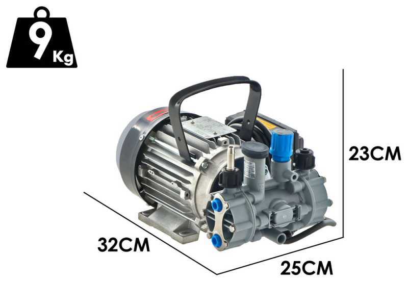 Elektrische Motorpumpe Comet MTP MC18 EL MNF - Ausf&uuml;hrung f&uuml;r S&auml;uren und Chemikalien