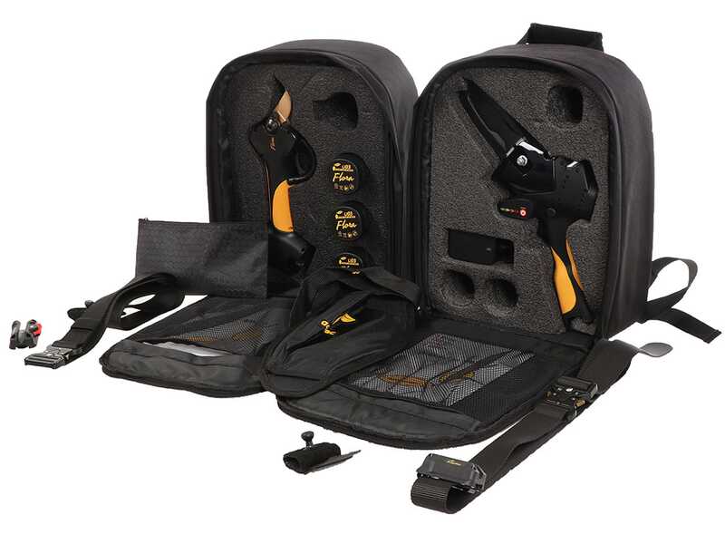 Kit Akku-Astkettens&auml;ge Flora PCP100A + elektrische Baumschere Agritec Flora PC32 - Schnittdurchmesser max. 32 mm