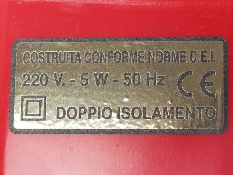 Elektrischer R&uuml;hrtopf f&uuml;r Polenta NuovaFac Cuoca Automatica aus geh&auml;mmertem Kupfer, Flachboden 4L - 5W