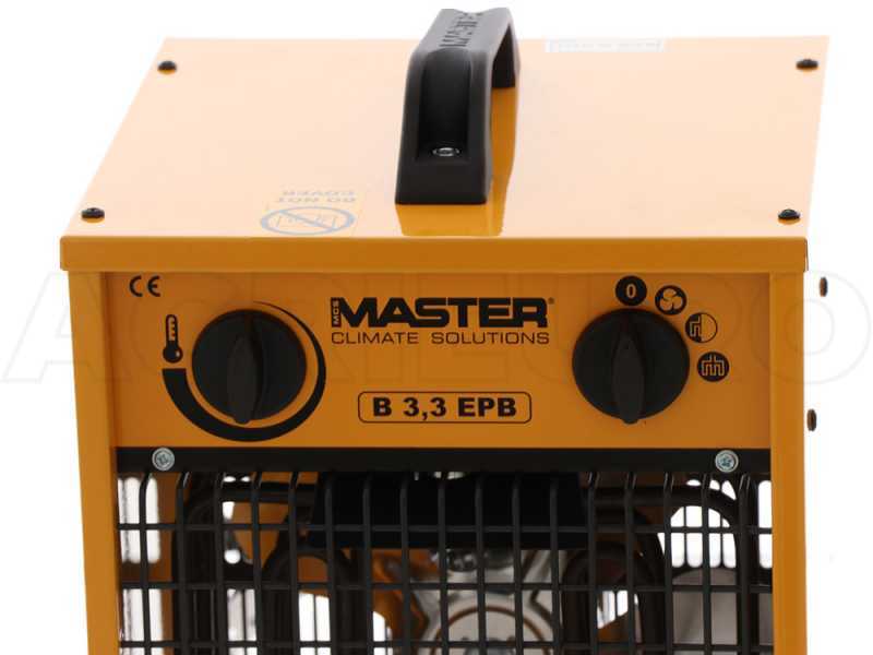 Master B 3.3EPB - Elektro Heizger&auml;t mit Gebl&auml;se - Bauheizer
