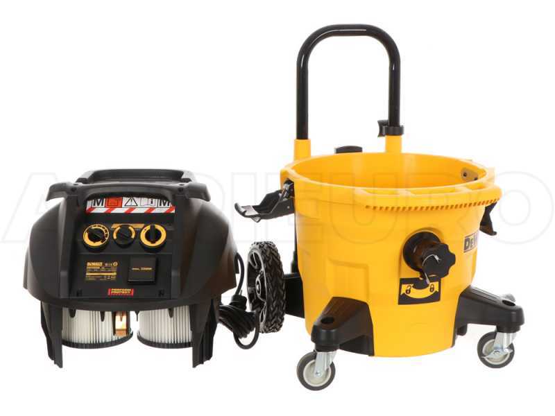 Industrie-Nass- und Trockensauger f&uuml;r das Bauwesen DeWALT DWV902M-QS