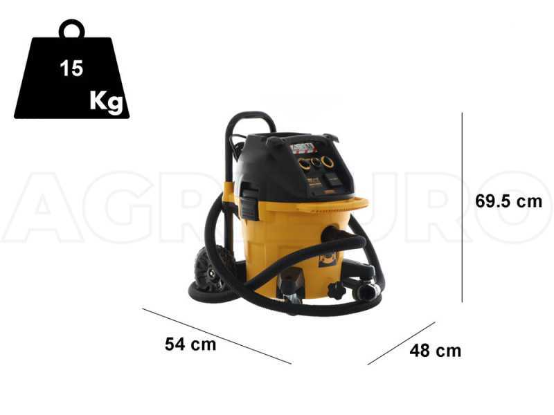 Industrie-Nass- und Trockensauger f&uuml;r das Bauwesen DeWALT DWV902M-QS