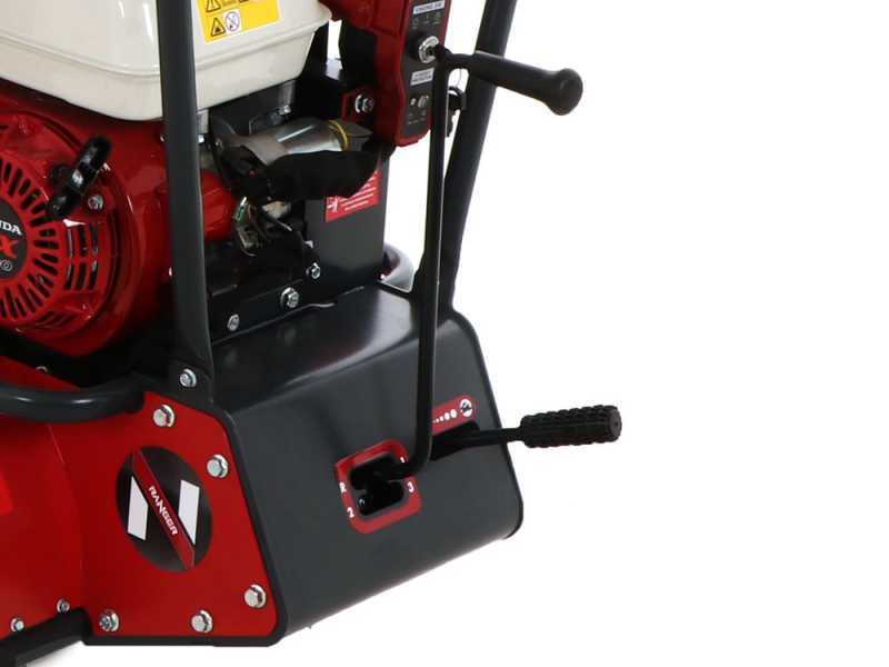 Raupentransporter mit ausziehbarer Ladefl&auml;che AgriEuro Premium RANGER M570 H-E - Honda GX200 Motor - E-Starter