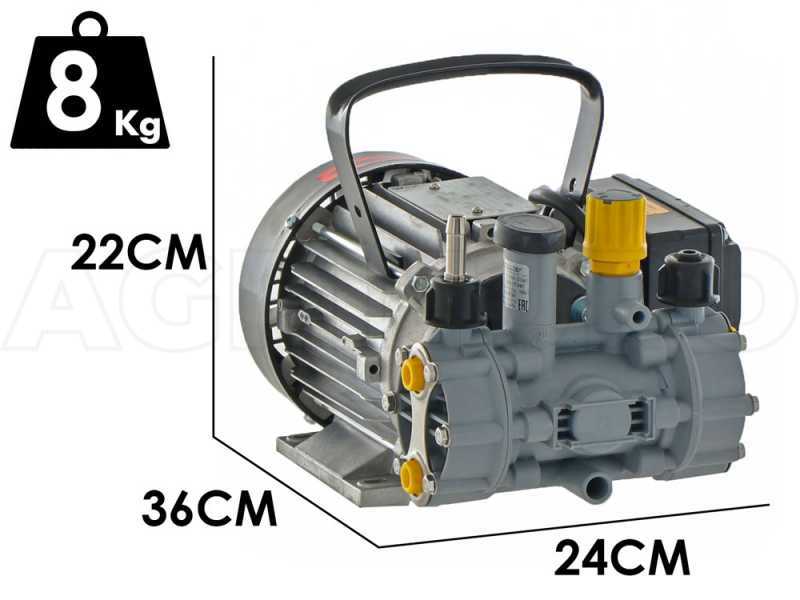 Elektrische Motorspritze Comet MTP MC8 EL MNF - f&uuml;r s&auml;urehaltige und chemische L&ouml;sungen