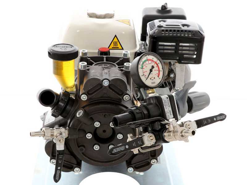 Hochdruck Membranpumpe mit Benzinmotor Honda GX 200