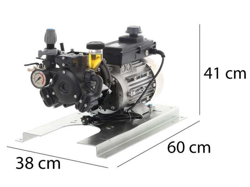 Comet APS 41 - Hochdruck-Membranpumpe mit Elektroantrieb - 230V-Motor 3 PS