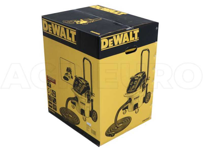Staub- und Fl&uuml;ssigkeitssauger DeWALT DWV902L-QS f&uuml;r die Baustelle