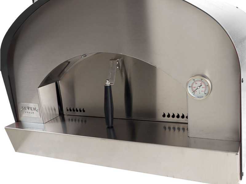 Holzbackofen Seven Italy Persefone - Anthrazit