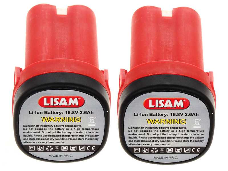 Akku-Gartenschere LISAM TL 32 - 2x16.8V 2.5Ah