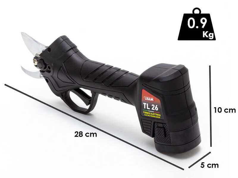 Akku-Gartenschere LISAM TL 26 - 2X16.8V 2.5Ah