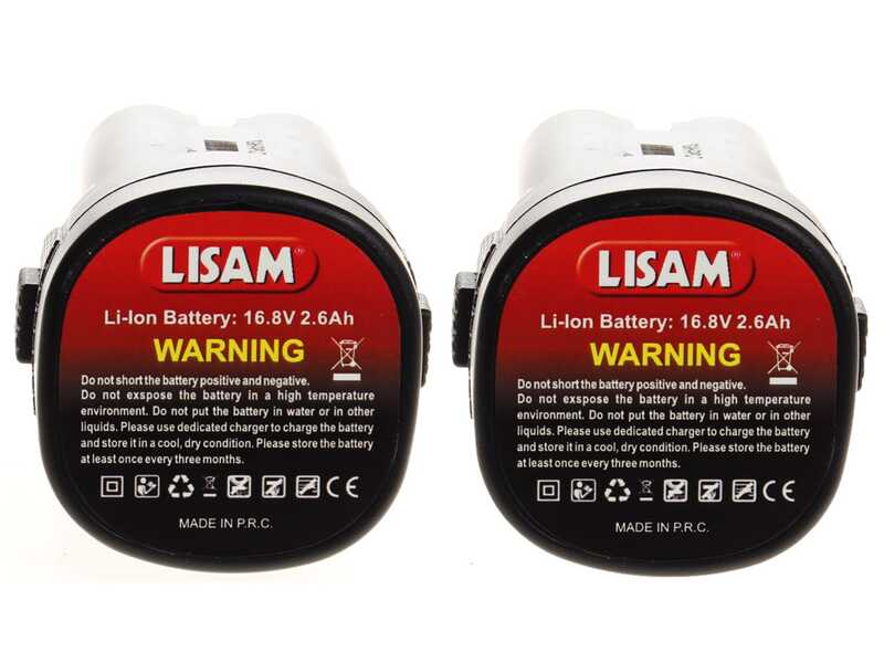 Akku-Gartenschere LISAM TL 26 - 2X16.8V 2.5Ah